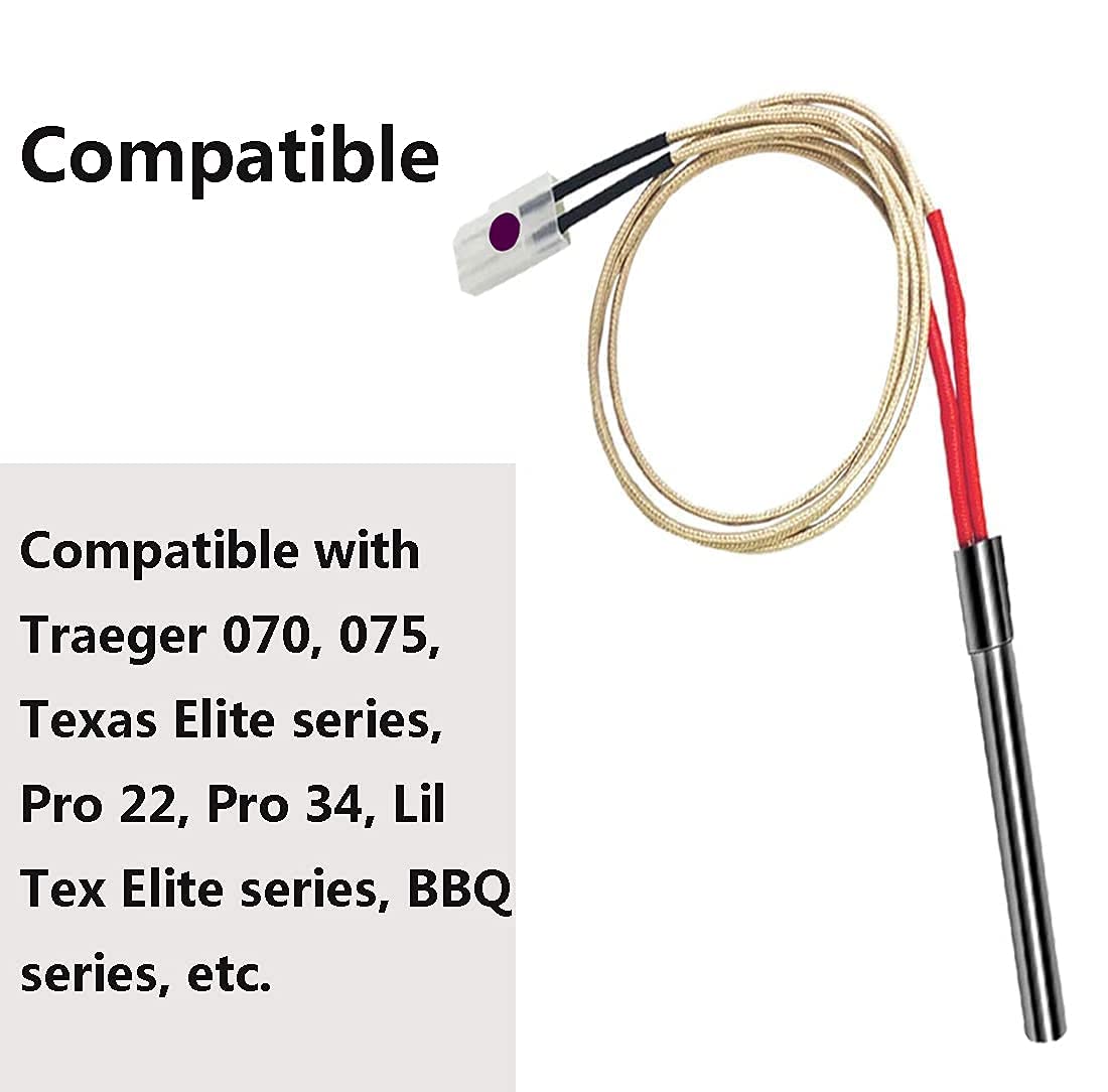 TRAEGERペレットグリル Amazon.co.jp: 交換用ホットロッドイグナイターキット Traeger ウッド